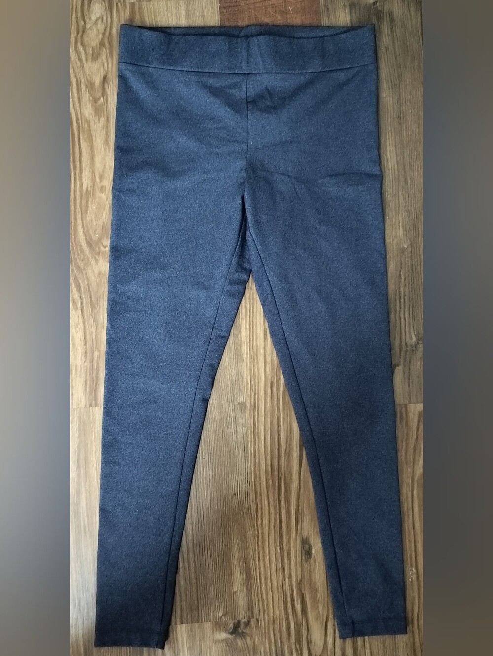 Matty M Heather Charcoal Grey Tapered Stretch Leggings